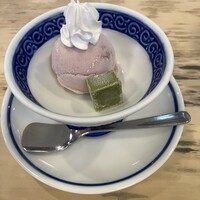 博多料亭 稚加榮 - あまおうアイス