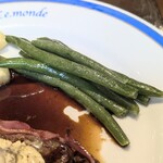 ル・モンド - インゲンのソテー