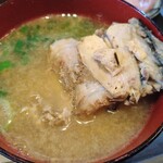 隠れ家 どん亭 - アラ汁（ブリ）