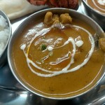 インドアジアンダイニング&バー カリカキッチン - 日替わり(ナスとチキン)  こちらはトマトベース