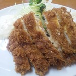 馬場南海 - プラスメニューの「ひらめフライ」は300円でいただけます