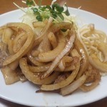 馬場南海 - 南海さんでは、外せない「しょうが焼き」もプラスメニューで250円です