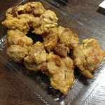 オリジン弁当 - 若鶏の唐揚げ（醤油味）（１００ｇ当り１８３円。写真は２１９ｇ４００円）２０１４年５月
