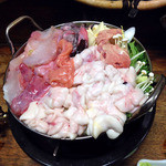 豊田屋 - あんこう鍋 ¥1,600 ＋ 白子鍋 ¥1,800