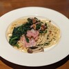 プティモール - 料理写真:ほうれん草とベーコンのスパゲティ