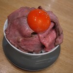 つけ麺 中華そば 燦 - ローストビーフ丼