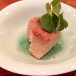 手打そば仁水 - 豆腐の味噌漬け