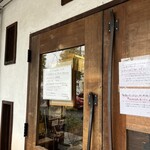 ナッシュカッツェ - この日のラインナップが書いてあります。