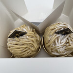 ナッシュカッツェ - 和栗モンブラン2個。