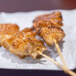 比内地鶏本格焼酎 海舟 - 2024.11 比内地鶏 皮串