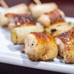 比内地鶏本格焼酎 海舟 - 2024.11 比内地鶏 もも（ねぎま）串