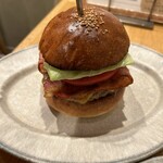 No.18 - ベーコンチーズバーガー　1800円