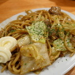 YAICHIRO - シンプルソース焼きそば（油カス入り）