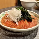 杏樹亭 岸根店 - 「トマトサラダ（税抜￥600）」