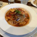 アチェーロ - 魚介類のトマトソース