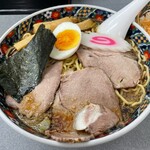 玉川大盛軒 - 正油拉麺＋ネギ（ネギは回避推奨）