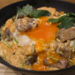 宮崎風土 くわんね - 親子丼定食＠税込1,800円│土曜12:45頃訪問 →12:52着席