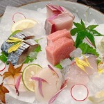 龍のかくれんぼ - 造り盛り合わせ②