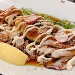 龍のかくれんぼ - スルメイカおろしポン酢マヨ②