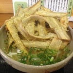 心味 - ごぼう天うどん５００円