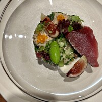 Luca - 鰹、イチジク、蕎麦の実、大葉