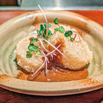 酒場 てつ - 《謹製 肉味噌》大根唐揚げ