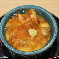 寿司つばさ - 新玉葱と白海老の茶碗蒸し