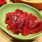 角上魚類 - 本鮪赤身(サクを自宅でカット)