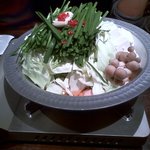 焼肉×もつ鍋 二子玉川 蔵月 - もつ鍋　しっかり醤油味