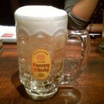 焼肉×もつ鍋 二子玉川 蔵月 - 泡角ハイボール