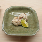 鮨 陸 - 白子の塩焼き