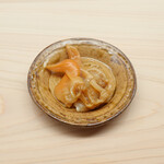 鮨 陸 - 青柳の炭火焼き