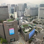 Keun Giwajip - 新世界百貨店をやや上空から