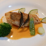 ア・ターブル - 真鯛アップ