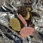 モンロワール  - 料理写真:説明書どおりのチョコ。