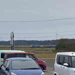 道のレストランはっぽう - リゾートしらかみ（電車）が見れました^ ^