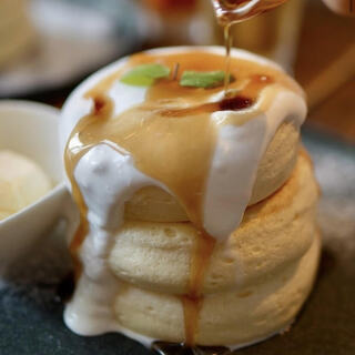 cafeタイムはパンケーキとドリンクがお得！
