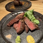 原価ビストロチーズプラス - チーズプラス厳選の赤身ステーキ