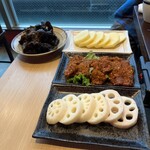 火鍋江湖 - 木耳、ジャガイモ、麻辣牛肉、レンコン