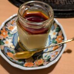 和牛A5雌牛と熟成牛舌 肉屋いちゆく - いちゆくプリン