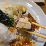 キッチン ブルー グローブ - ポテサラと