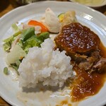 キッチン ブルー グローブ - 再びワンプレート