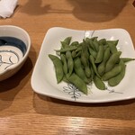 青月庵 - 枝豆