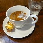 キッチン ブルー グローブ - ホワイトコーヒー