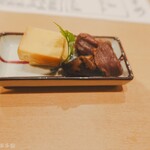 酒亭うり - ずりとチーズの燻製