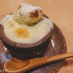 酒亭うり - アスパラとツブ貝のグラタン