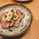 酒亭うり - 合鴨ロー酢煮葱ソース