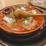 酒亭うり - 蛸のアヒージョ