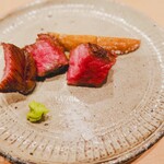 酒亭うり - 讃岐オリーブ牛もも肉