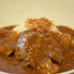 ビーフカレー　　　　　すごく煮込まれたお肉が美味♪